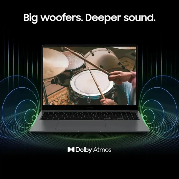 Laptop Samsung Galaxy Book5 Pro Copilot+ PC Intel Core Ultra 7 32 GB RAM 1 TB SSD 16" AMOLED Touch-Screen Intel Arc Gray NP960XHA-KG3US - Image 2