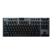 Logitech G G915 X Lightspeed Wireless TKL Gaming Keyboard - Black; GL Low Profile Tactile Switches