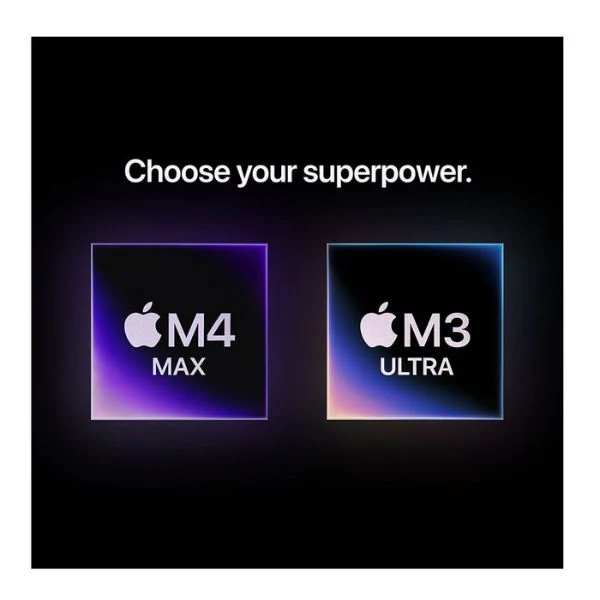Mac Studio - Apple M4 Max 16-Core CPU - 128GB RAM - 2TB SSD - 40-Core GPU - macOS - Silver - Z1CD00182 - Image 2
