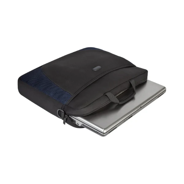 Maletín Targus 17" Sport Sleeve - Neopreno - Correa Equalizer - Negro y Azul - CVR217-92 - Image 2