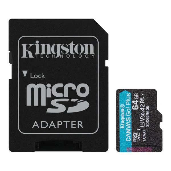 Memoria Kingston 128GB Canvas Go! Plus - microSDXC - UHS-I - Clase 10 - Image 2