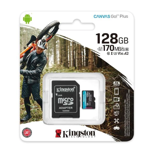 Memoria Kingston 128GB Canvas Go! Plus - microSDXC - UHS-I - Clase 10 - Image 3