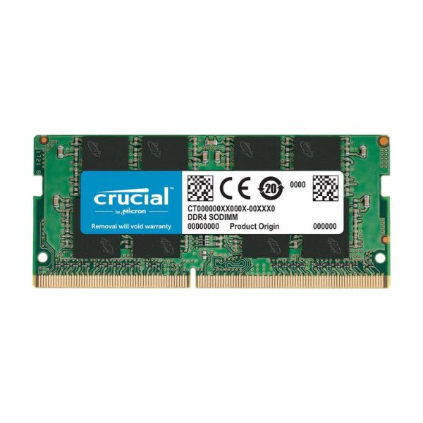 Memoria RAM 8GB Crucial DDR4 2666MHz SODIMM CL19 para Laptop