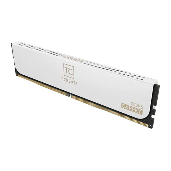 Memoria RAM TeamGroup T-Create EXPERT 48GB (2x24GB) DDR5 6400MHz PC5-51200 CL32 Dual Channel – Para PC (White) - Image 2