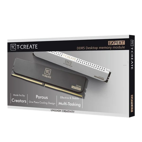 Memoria RAM TeamGroup T-Create Expert 48GB (2x24GB) DDR5 7200MHz PC5-57600 CL34 Dual Channel – Para PC - Image 4