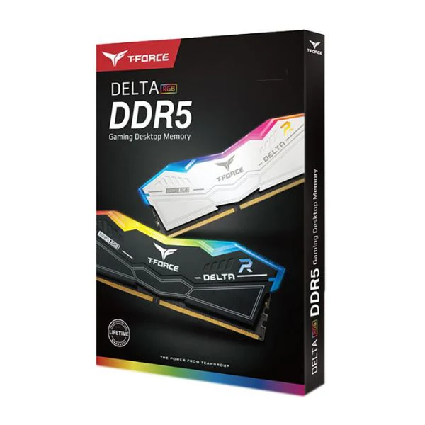 Memoria RAM TeamGroup T-FORCE DELTA RGB 32GB (2x16GB) DDR5 6000MHz PC5-48000 CL28 Dual Channel – Para PC - Image 4