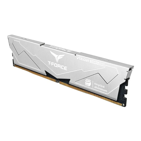 Memoria RAM TeamGroup T-Force Vulcan ECO 32GB (2x16GB) DDR5 6000MHz PC5-48000 CL30 Dual Channel – Para PC (Silver) - Image 3