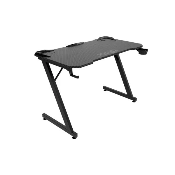 Mesa Gaming Jemip Midnight Wyrm - 140x70x75CM - Incluye Mouse Pad, Porta Taza y Audífonos - Negro - JP-KW-T13-140
