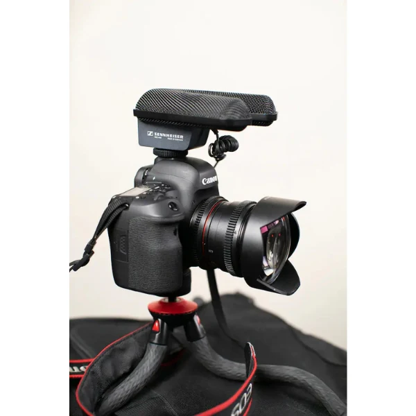 Micrófono Sennheiser MKE 440 Compact Stereo Shotgun Microphone with 3.5mm Connector for Cameras - Black - Image 6