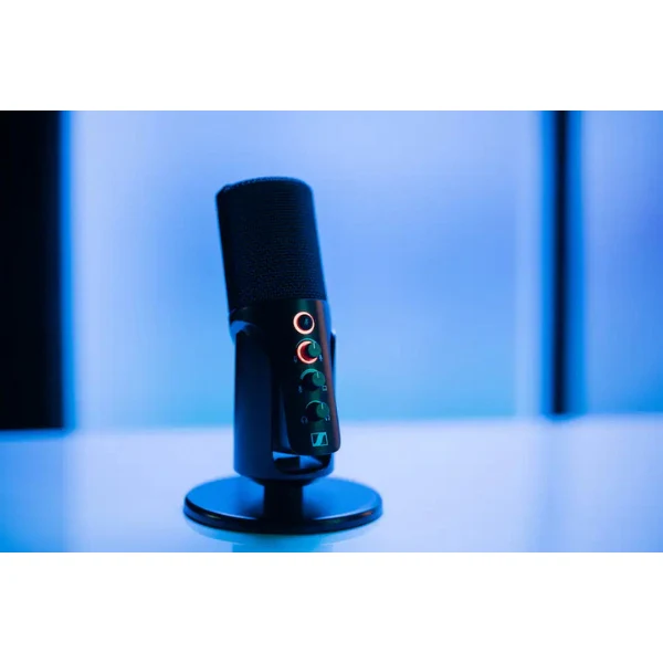 Micrófono Sennheiser Profile USB Condenser Microphone with Desktop Stand - Black - Image 7