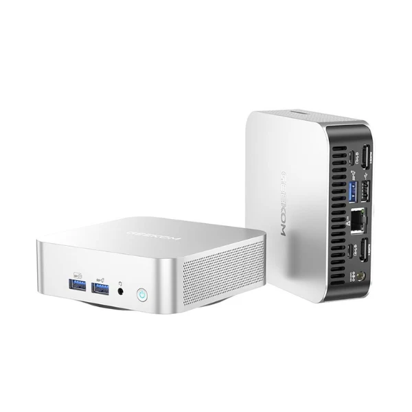 Mini PC GEEKOM A6 AMD Ryzen 7 6800H Serie 6000 32 GB RAM 1 TB SSD GEEKOM A6 WiFi 6E HDMI USB-C Card Reader