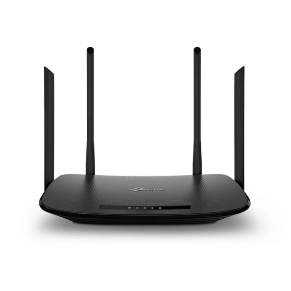 Modem Router Tp Link Archer VR300 AC1200 VDSL/ADSL velocidades Wi-Fi doble banda de hasta 1200Mbps. 300 Mbps en 2,4 GHz