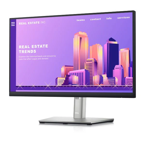 Monitor Dell P2222H de 21.5” - VGA, HDMI, USB, DisplayPort, 1920x1080 - Image 2