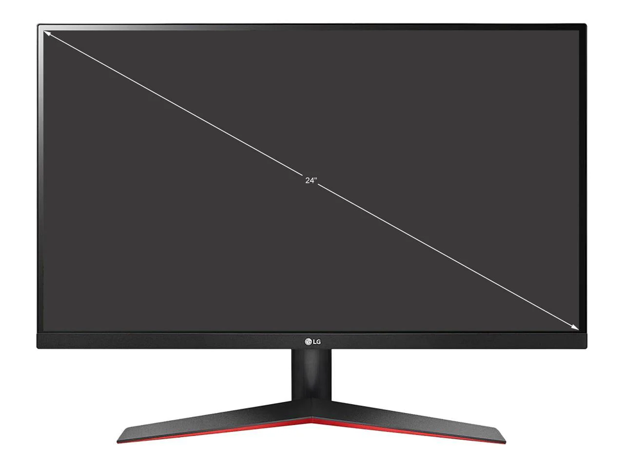 Monitor Gaming LG 24" IPS 1920x1080p 1000:1, D-Sub x1, HDMI X1,DP X1 - Image 5