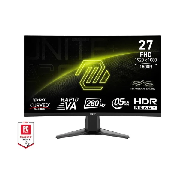 Monitor MSI MAG 276CXF - 27" Curvo Full HD - (1920 x 1080) VA - 280 Hz