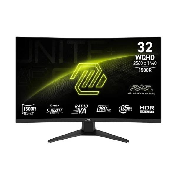 Monitor MSI MAG 321CQF E18 - 31,5" Curvo 2K QHD - (2560 x 1440) VA - 180 Hz