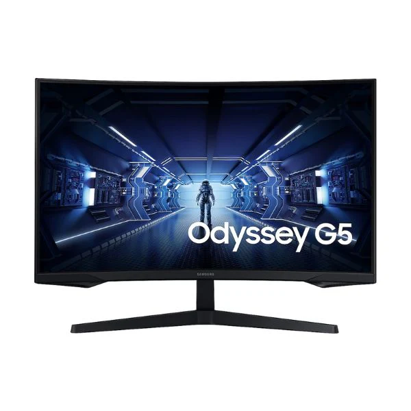 Monitor Samsung Curvo 27" Odyssey G5 WQHD 144Hz FreeSync Premium HDR10