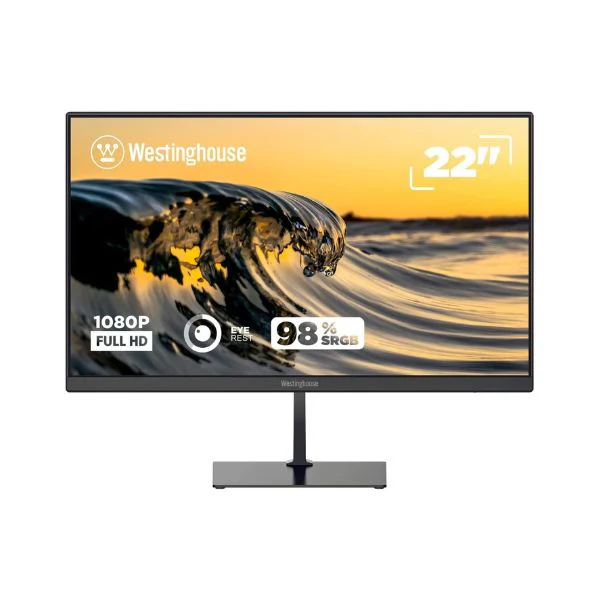 Monitor Westinghouse 22'' Full HD 1920x1080p HDMI/VGA LED WH22FX9222 - Image 2