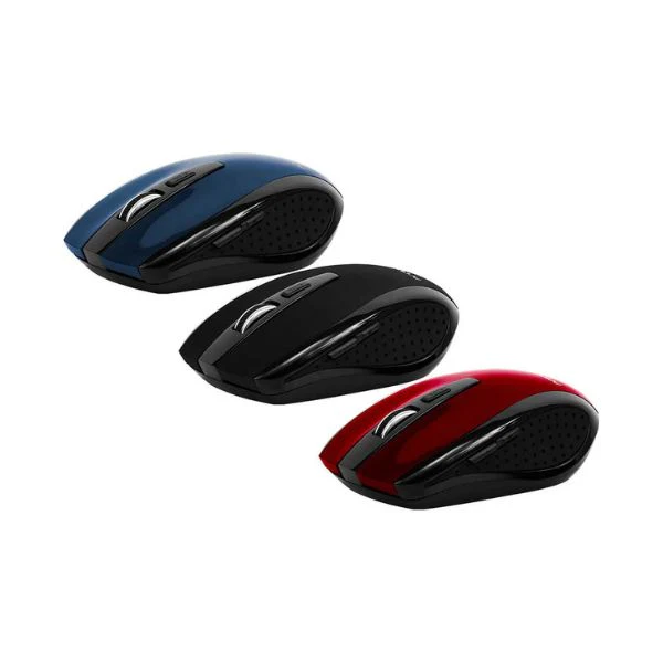 Mouse Argom MS32 – Óptico, Inalámbrico 2.4GHz, 1600DPI, 4 Botones – Color Azul - Image 2