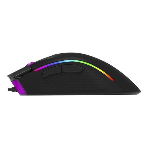 Mouse Delux GAMING M625BU Negro+RGB - Image 3