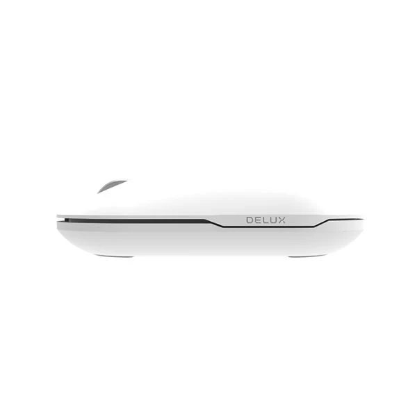 Mouse Delux Inalambrico M399Db Blanco 2.4 Ghz + Bt Para Imac O Portatil Bluetooth - Image 3