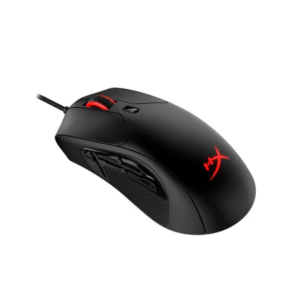 Mouse HyperX Pulsefire Raid Gaming 11 botones programables RGB agarres laterales cómodos, personalización por software - Image 2