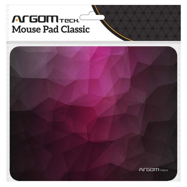 Mouse Pad Argom Ruby - Tela Sintética - Rojo - 8.5" x 7"