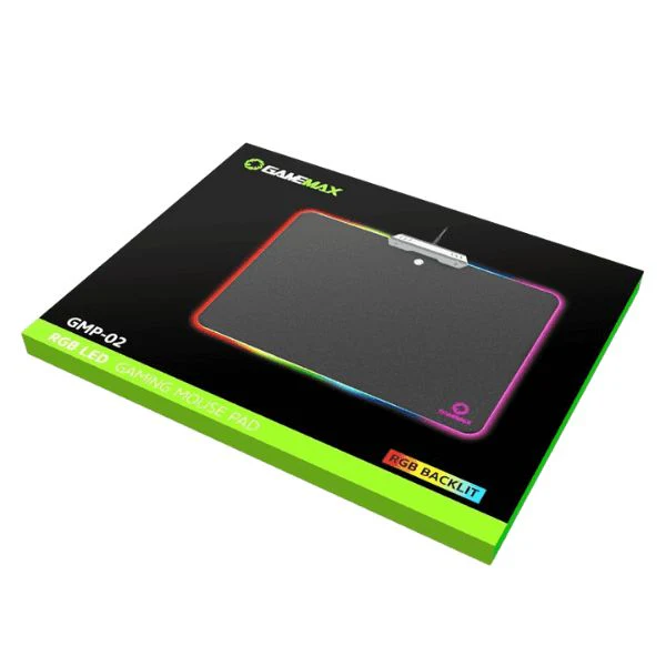 Mouse Pad Gaming GameMax GMP-02 con Iluminación LED RGB – 350 x 264 x 11.5 mm - Image 3