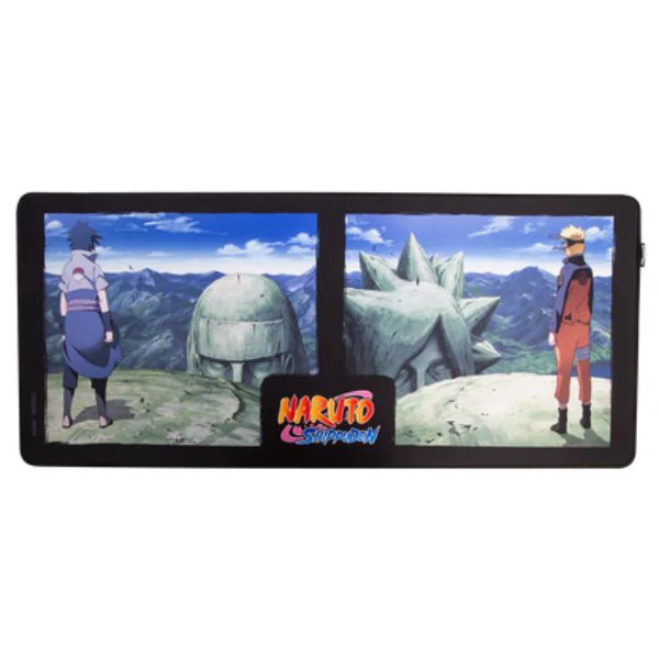 Mouse Pad gaming Naruto Checkpoint Valley of the End 79.5 x 34.5 cm/ negro