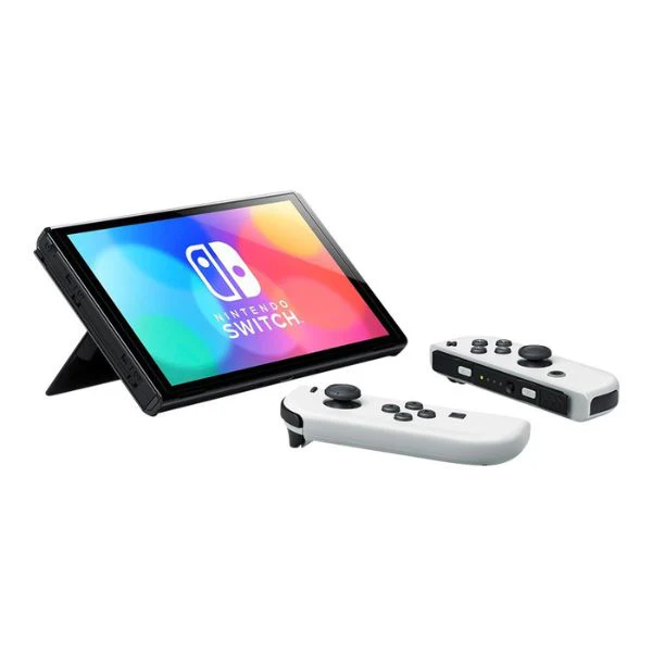 Nintendo Switch OLED con Controles Joy-Con Blancos - 64GB - 7" - 045496883386 - Image 3
