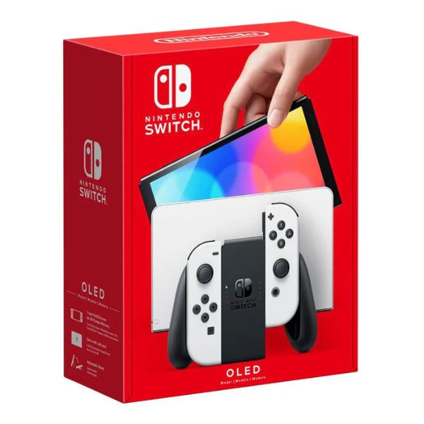 Nintendo Switch OLED con Controles Joy-Con Blancos - 64GB - 7" - 045496883386 - Image 5