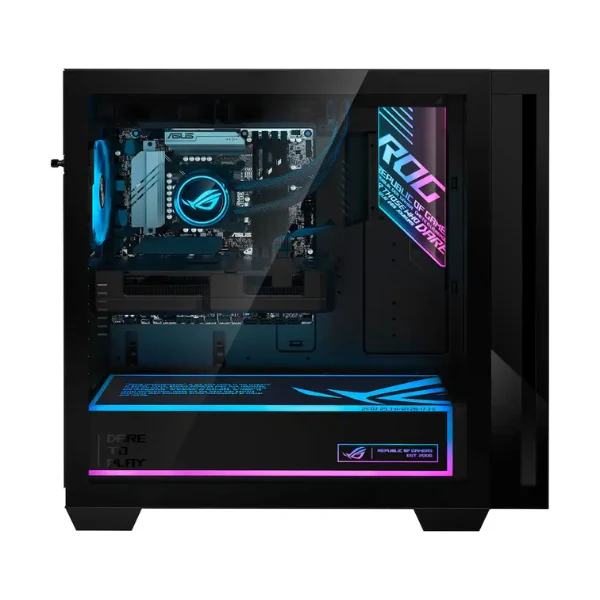Pc Gaming ASUS ROG G700 Intel Core Ultra 7 265KF (5.4 GHz) - 32 GB DDR5 - 2 TB SSD - NVIDIA GeForce RTX 5070 12 GB - 850 W - Win 11 Home - Black - Image 2