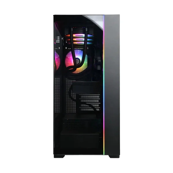Pc Gaming CyberPowerPC AMD Ryzen 7 9800X3D (5.2 GHz) - 32 GB DDR5 - 2 TB SSD - NVIDIA GeForce RTX 5070 12 GB - 850 W - Win 11 Home - Black - Image 3