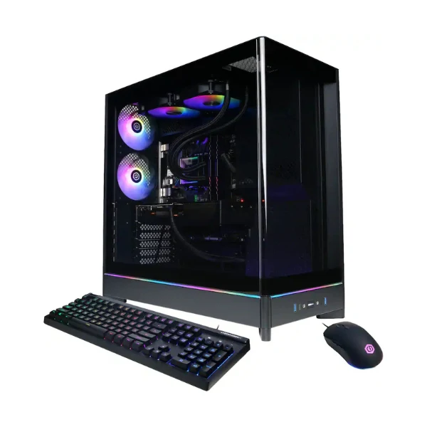 Pc Gaming CyberPowerPC Intel Core i7 14900F (5.8 GHz) - 32 GB DDR5 - 2 TB SSD - NVIDIA GeForce RTX 5070 12 GB - Win 11 Home - Black