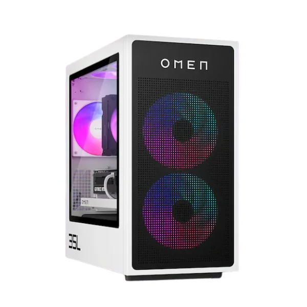 Pc Gaming HP OMEN 35L AMD Ryzen 7 8700F (5.0 GHz) - 32 GB DDR5 - 1 TB SSD - NVIDIA GeForce RTX 5070 12 GB - 850 W - Win 11 Home - Panda Metal - Image 5