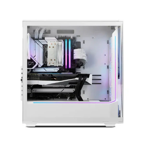 Pc Gaming iBUYPOWER Slate Intel Core Ultra 7 265F (5.3 GHz) - 32 GB DDR5 RGB - 2 TB SSD - NVIDIA GeForce RTX 5060 Ti 8 GB - 600 W - Win 11 Home - White - Image 2