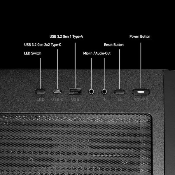 Pc Gaming MSI Aegis ZS2 AMD Ryzen 9 7900X (5.6 GHz) - 32 GB DDR5 - 1 TB SSD - NVIDIA GeForce RTX 5060Ti 8 GB - 650 W - Win 11 Home - Black - Image 6