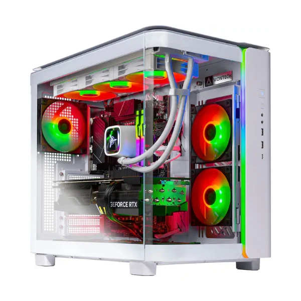 Pc Gaming Skytech Gaming KING95 AMD Ryzen 7 9700X (5.5 GHz) - 32 GB DDR5 - 2 TB SSD - NVIDIA RTX Geforce 5070 12 GB - 750 W - Win 11 Home - White