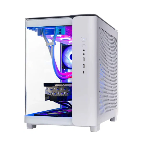 Pc Gaming Skytech Gaming KING95 AMD Ryzen 7 9700X (5.5 GHz) - 32 GB DDR5 - 2 TB SSD - NVIDIA RTX Geforce 5070 12 GB - 750 W - Win 11 Home - White - Image 3