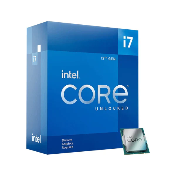 Procesador Intel Core i7-12700KF 12 (8P+4E) Cores up to 5.0 GHz Unlocked LGA1700 600 Series Chipset 125W