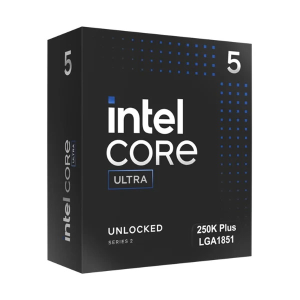Procesador Intel Core Ultra 5 250K Plus Arrow Lake 18 Núcleos 5.5GHz 30MB Caché Socket LGA1851