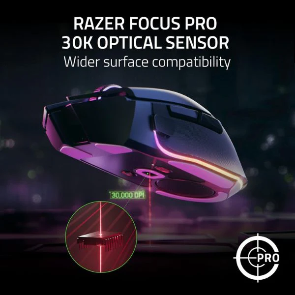 Mouse Gaming Razer Basilisk V3 Pro Wireless – Negro – RZ01-04620100-R3U1 - Image 5