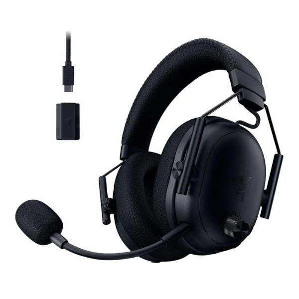 Audífonos Gaming Razer BlackShark V3 Pro Inalámbricos ANC Bluetooth - Negro RZ04-05400100-R - Image 2