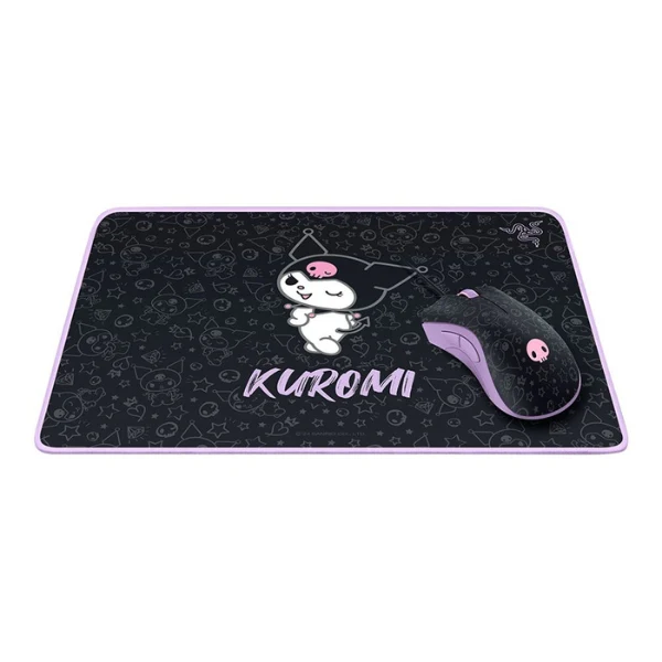 Mouse Gaming Razer DeathAdder Essential + Mousepad Goliathus - Edición Kuromi - Image 2