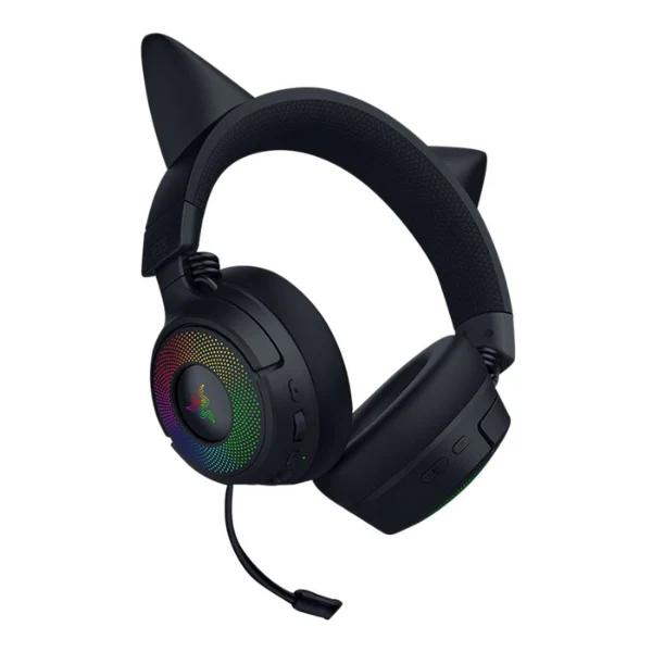 Audífonos Gaming Razer Kraken Kitty V3 Pro Wireless - RGB - Negro - Image 4