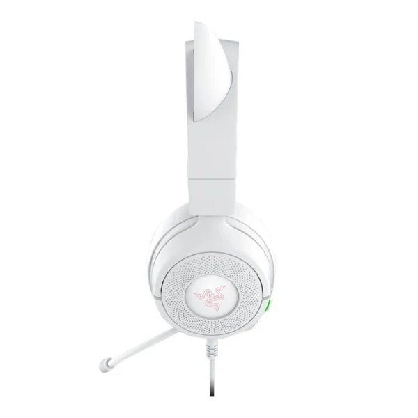 Audífonos Gaming Razer Kraken Kitty V3 X Cableado 3.5mm - Blanco - Image 2
