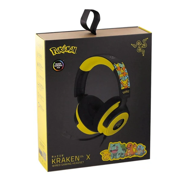 Audífonos Gaming Razer Kraken V4 X Wired - USB - Pokémon Edition - Image 6