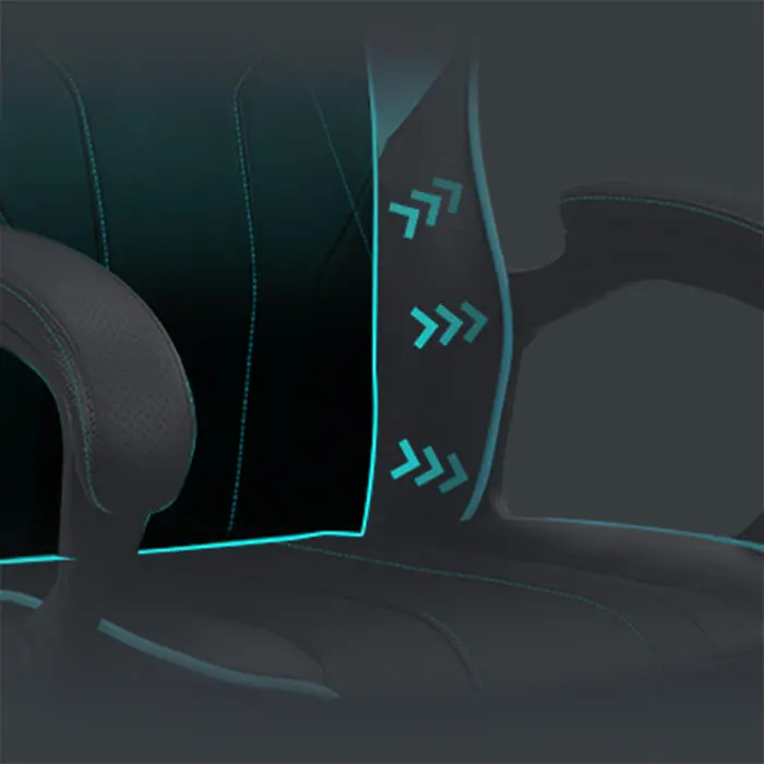 SILLA GAMER THUNDERX3 EC1 NEGRO Y AZUL - Image 10