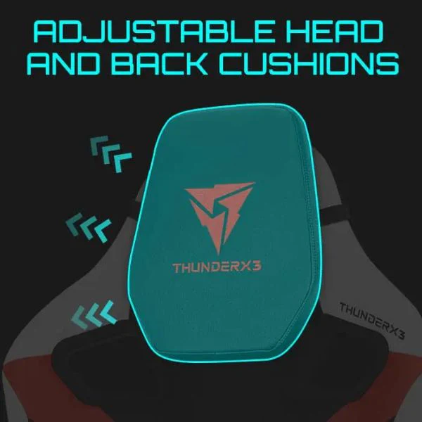 Silla Gamer THUNDERX3 XC3 AeroCool Amarillo - Image 13