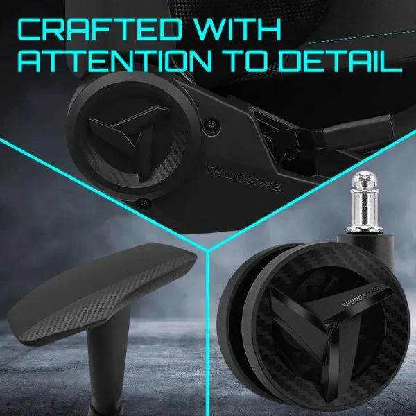 SILLA GAMER THUNDERX3 XC3 AZUL CELESTE (AZURE BLUE) - Image 10